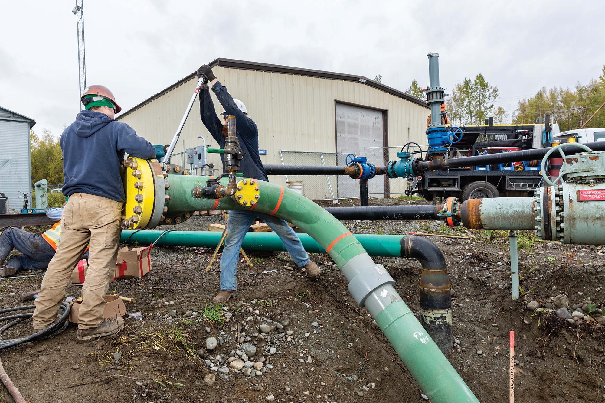 Crawling Robot Patrols Alaska's Formerly 'Unpiggable' Pipelines