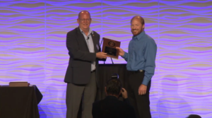 Engineer receiving national award