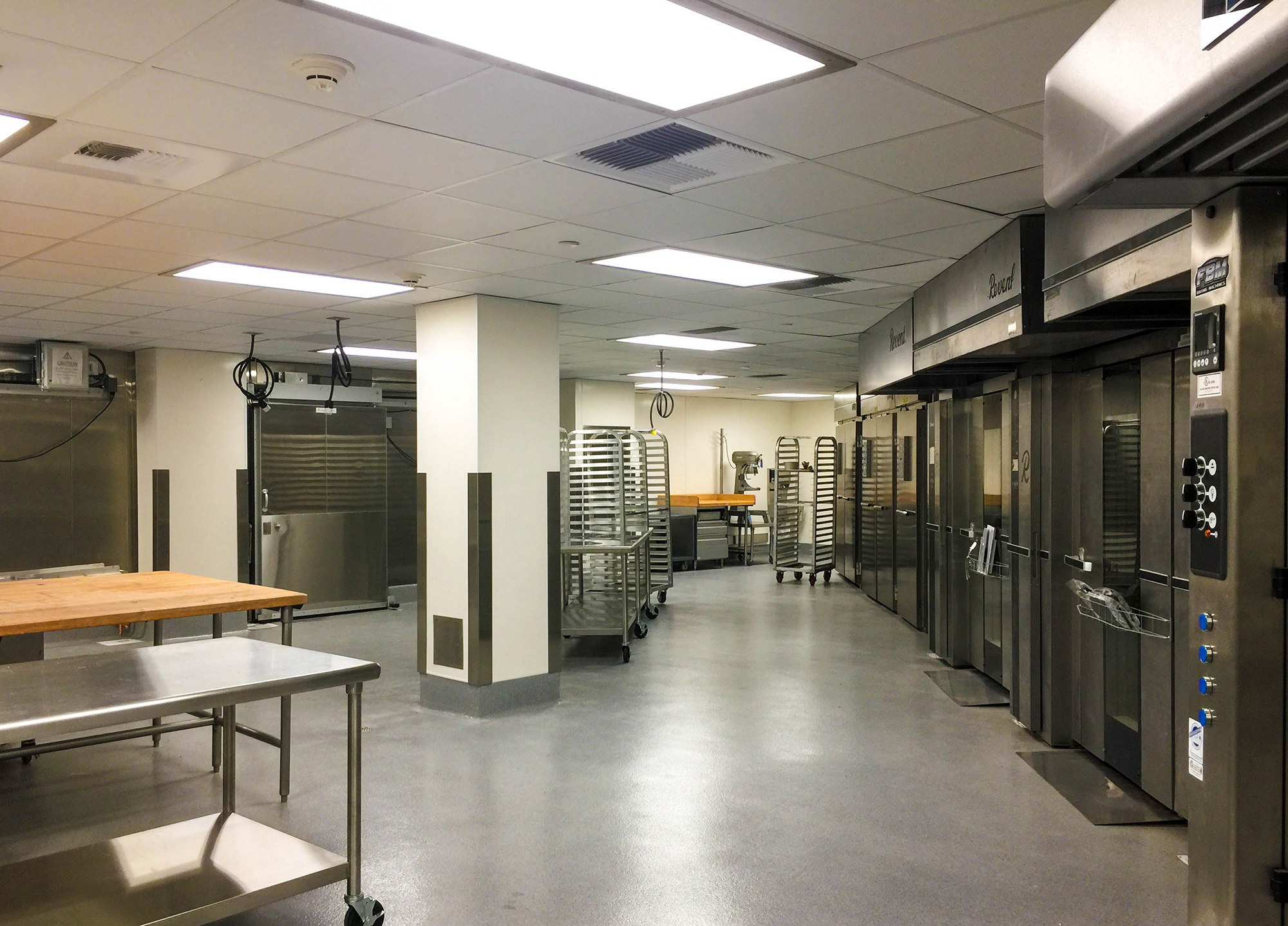 UCLA Bradley Commissary Kitchen and DeNeve Bakery and Kitchen